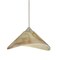 Besa Lighting Hoppi Cord Pendant, Mocha, Satin Nickel Finish, 1x50W Halogen 1XT-191383-SN - alternate 1